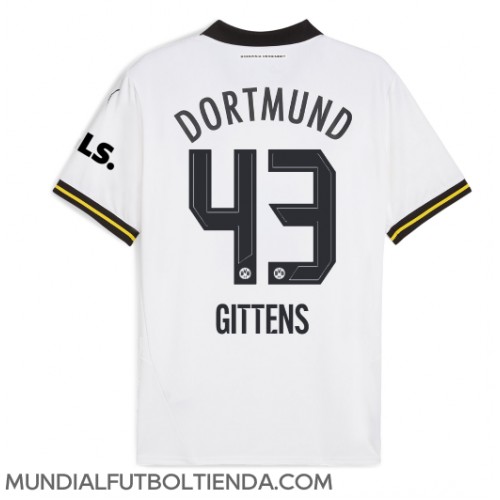 Camiseta Borussia Dortmund Jamie Bynoe-Gittens #43 Tercera Equipación Replica 2024-25 mangas cortas